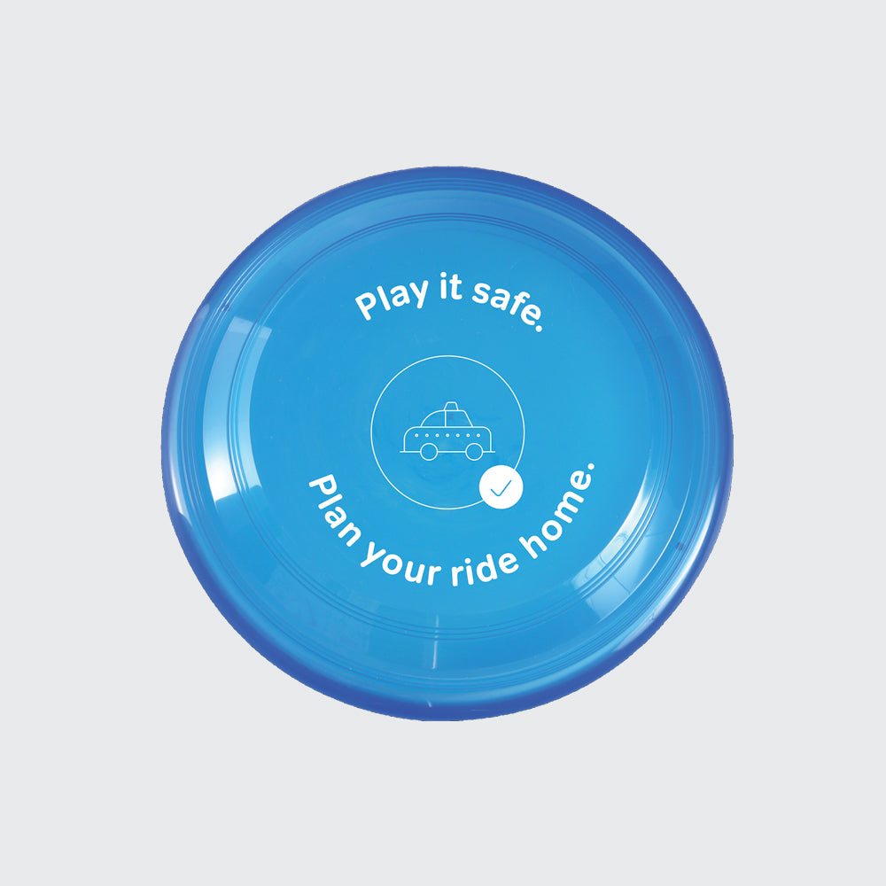 “Plan your ride home” flyer