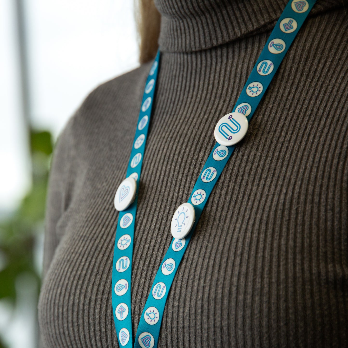 “Our values, your way” pin set