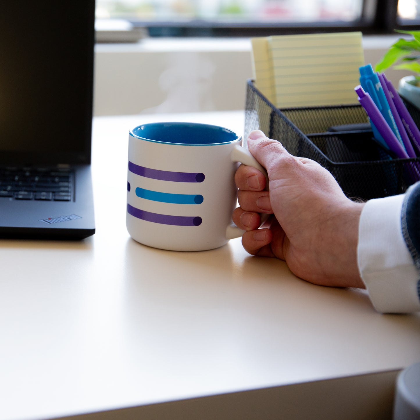 “Fuel up” mug