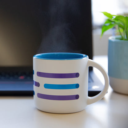 “Fuel up” mug