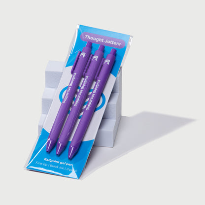 Thought jotters – 3-pack pens
