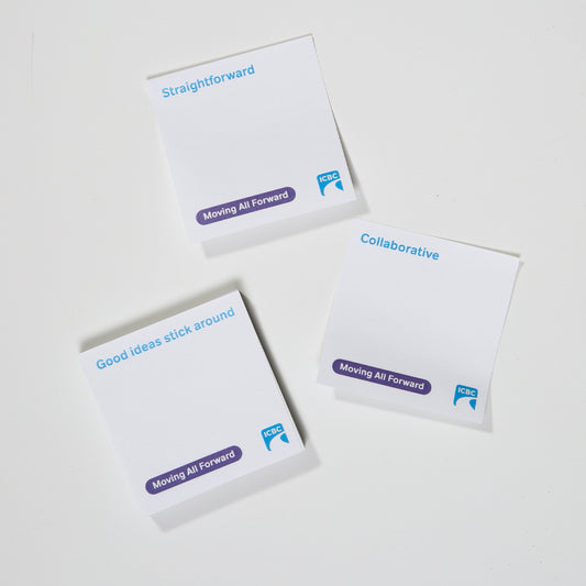 Thoughtful sticky notes