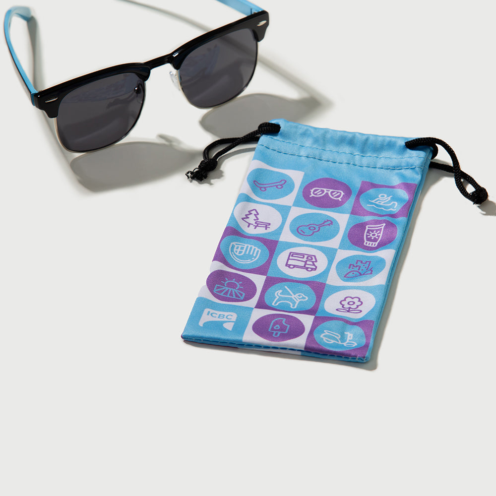 “Anytime sunnies” club-style sunglasses